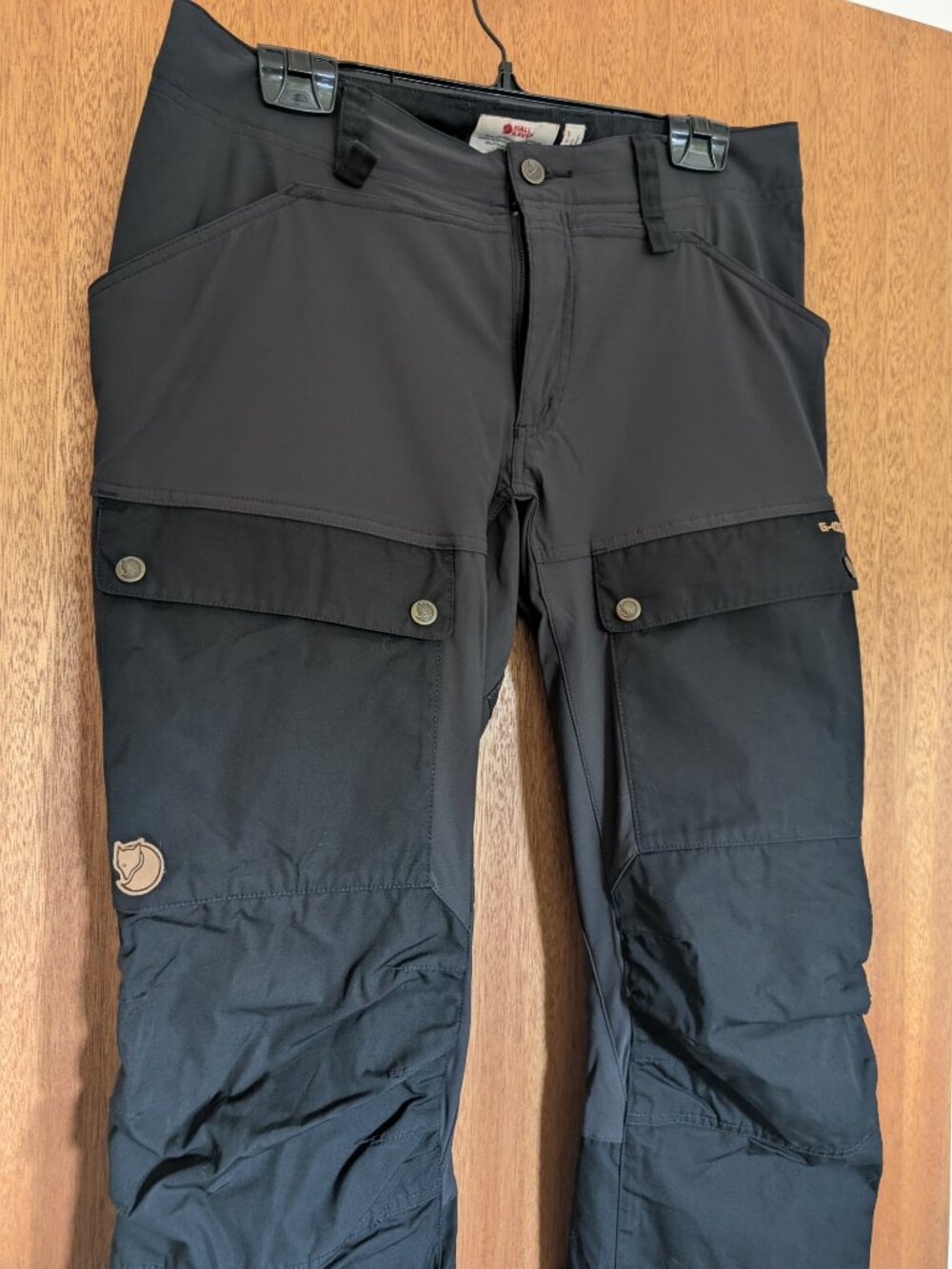 Fjällräven Keb Curved Women's Hiking Trousers Black EU 42 Short G-1000